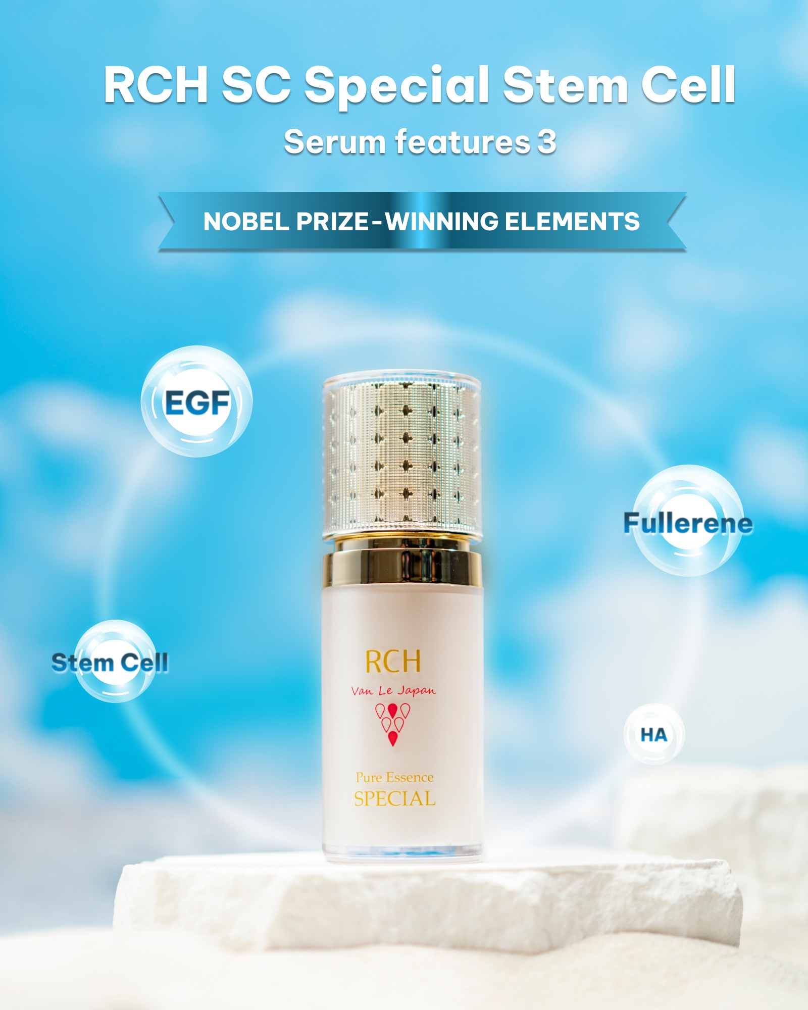 RCH Stem Cell Skincare visual system